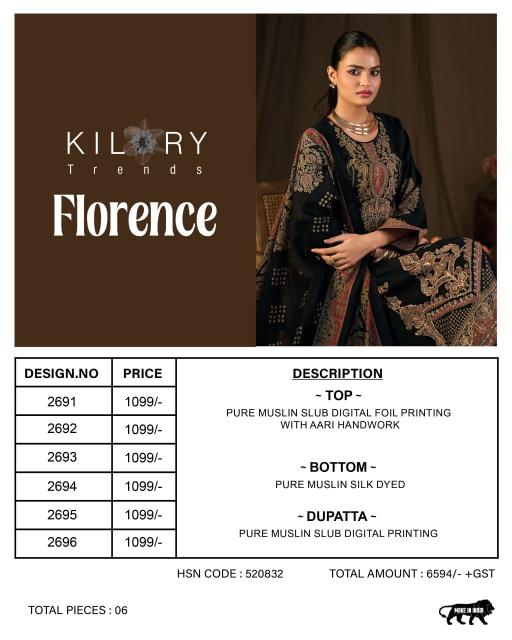 Kilory florence dress material wholesale